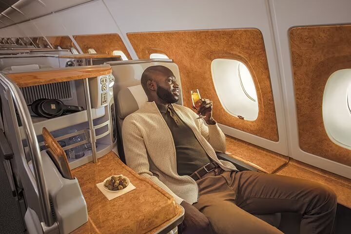Emirates A380 Business Class | Flying Royalty! Flying Emirates! (Blog by Oceans Travel)