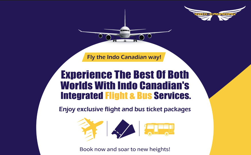 Indo Canadian Bus Service: Your Great Ticket Prices and More | Custom Made Image - Book at Oceans Travel!