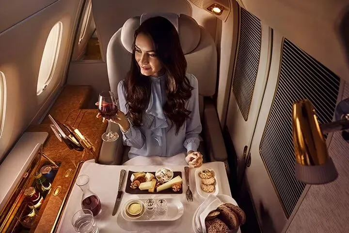 First Class on Emirates | Oceans Travel Blog