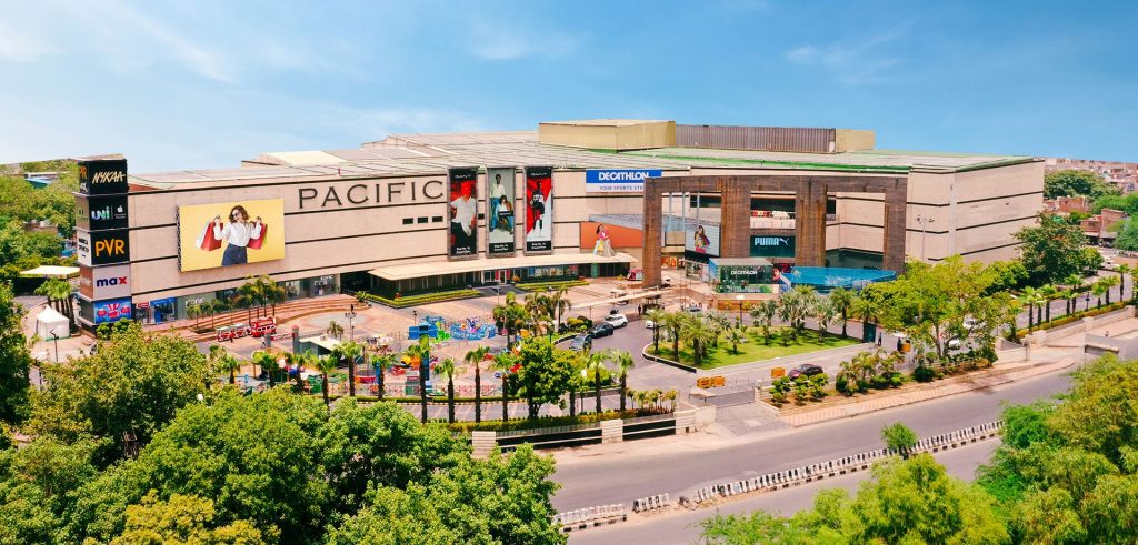 Pacific Mall, Subhash Nagar - Front of Building - Oceans Travel Blog