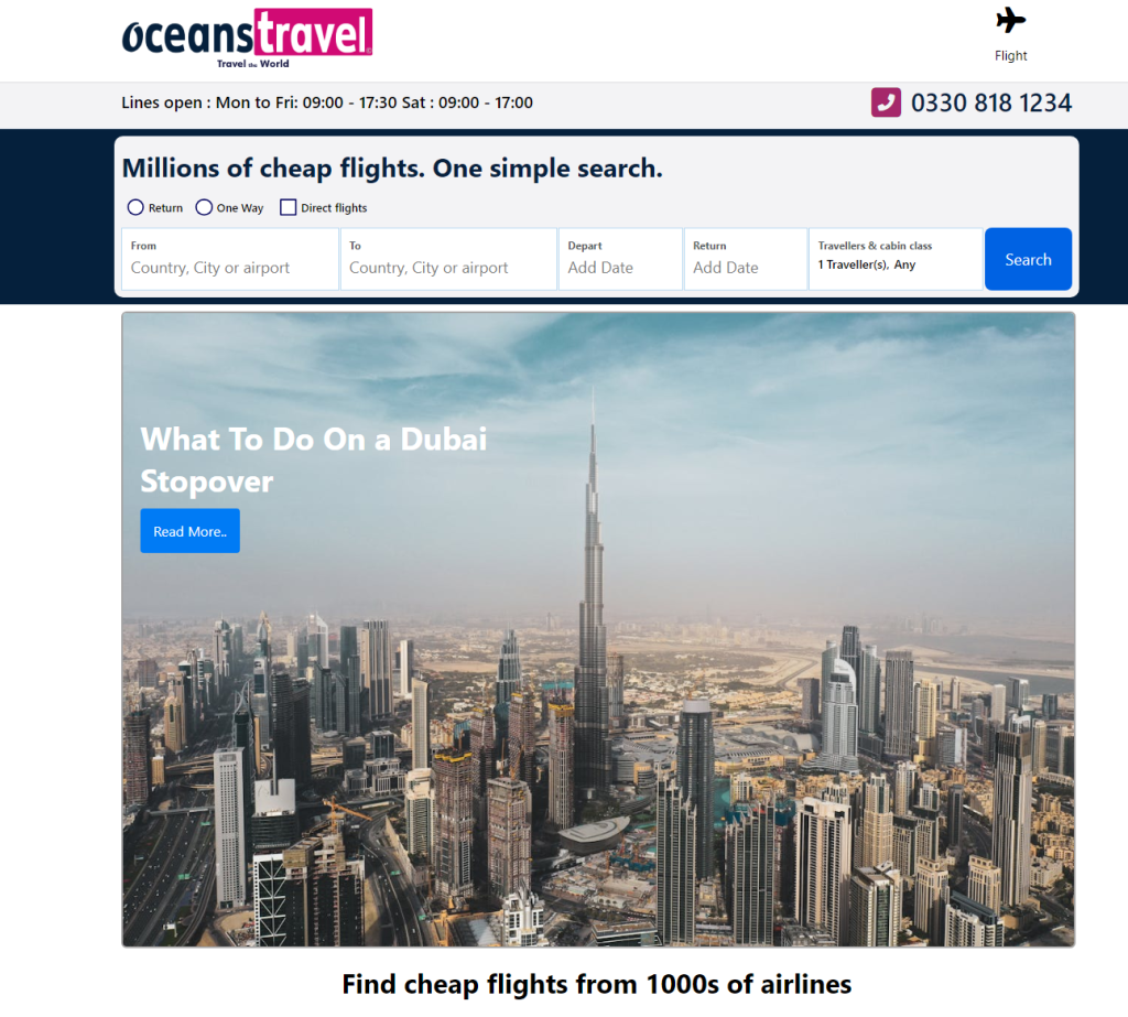 How to Book with Oceans Travel - Best Indian Travel Agents