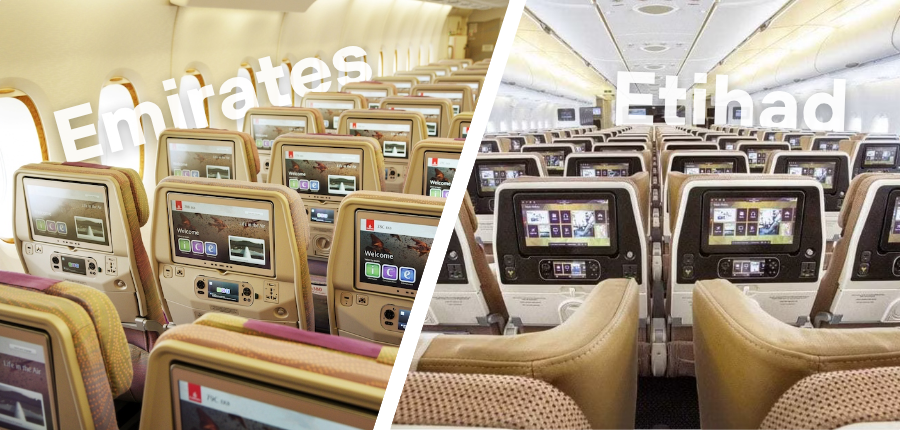 Emirates vs Etihad - In-Flight Entertainment on Economy Class | Oceans Travel